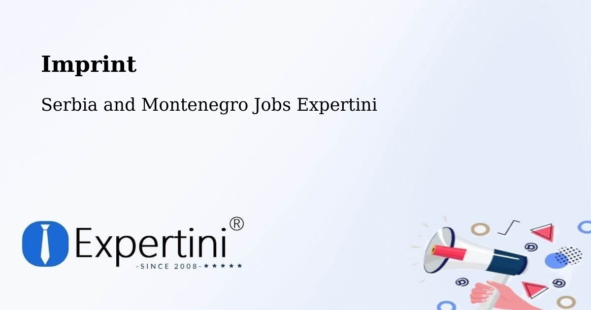 Imprint – Foam Lake - Serbia and Montenegro Jobs Expertini