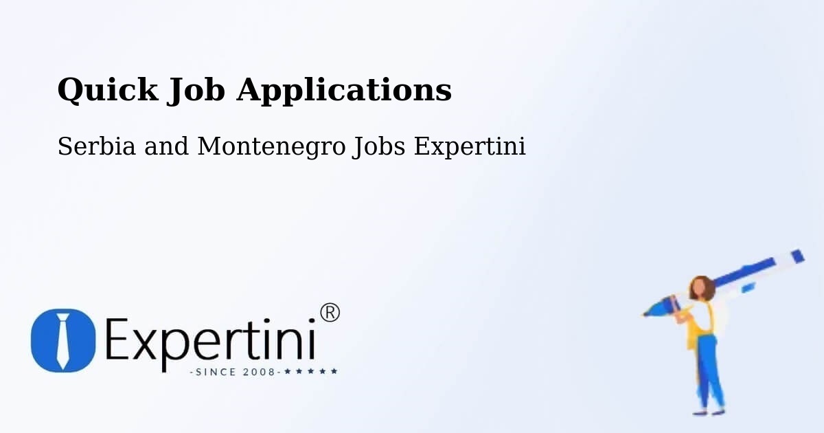 Quick Apply Feature – Foam Lake - Serbia and Montenegro Jobs Expertini